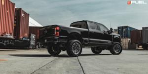 Ford F-250 with Fuel 1-Piece Wheels Flux 8 - FC854AX